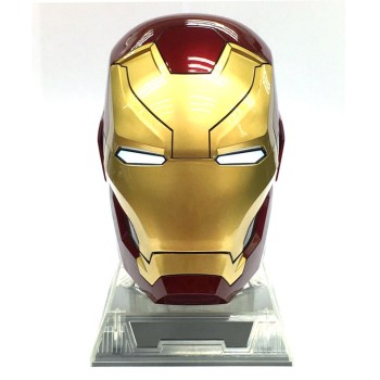 Captain America Civil War Bluetooth Speaker 1/1 Iron Man Mark XLVI Helmet 26 cm